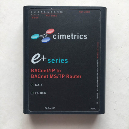 Cimetrics B6000 BacNet/IP To Bacnet/MSTP | Used