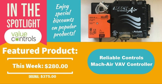 Reliable Controls Mach-Air VAV Controller | Value Controls