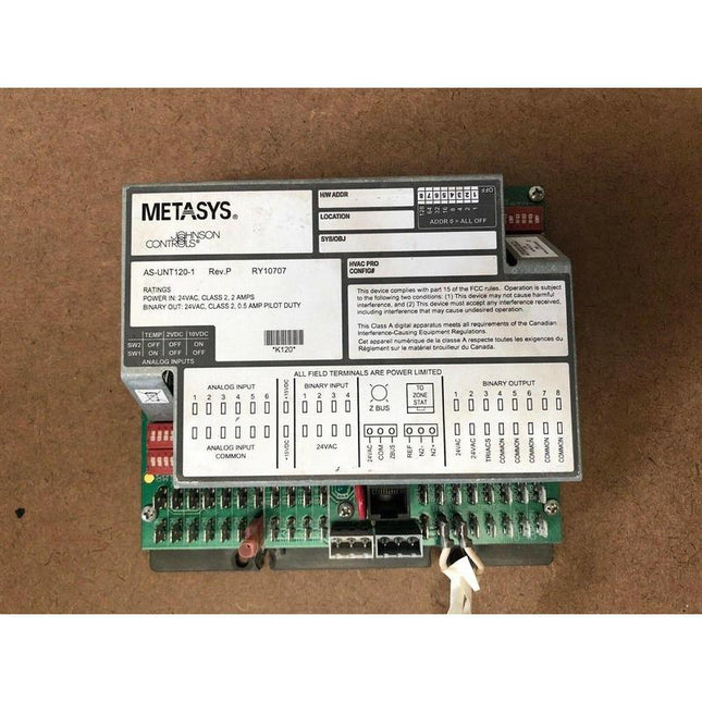 Johnson Control AS-UNT120-1 Controller | Refurbished