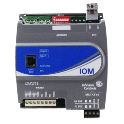 Johnson Controls Metasys I/O module MS-IOM1711-0 IOM Series | Used