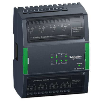 Schneider Electric UI-8/AO-V-4-H SXWUI8V4X10001 Controller | Refurbished