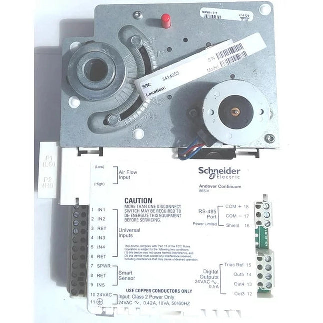 Schneider I2865-V Zone Controller w/actuator | Refurbished