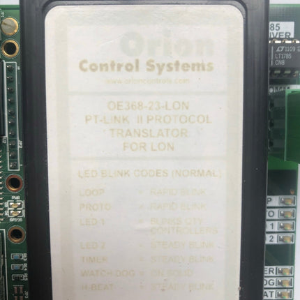 AAON Orion Controls OE368-23-LON | Used