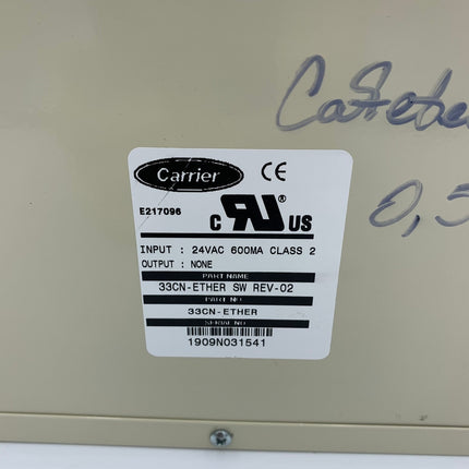 Carrier Comfort Network 33CN-ETHER | Used
