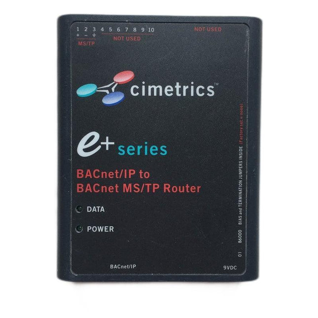 Cimetrics B6000 BacNet/IP To Bacnet/MSTP | Refurbished