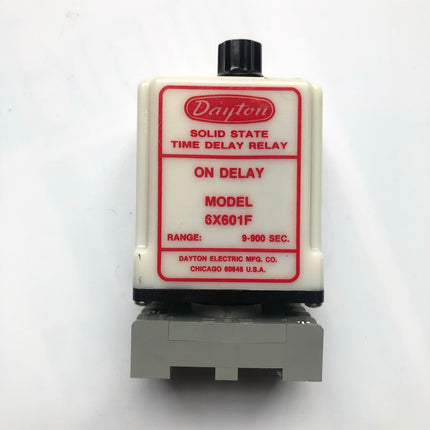 Dayton 6X601F Time Delay Relay | Refurbished