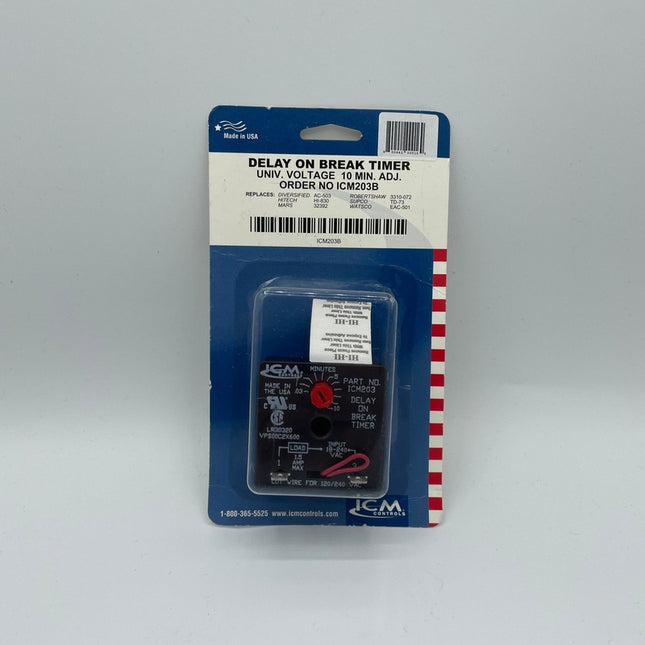 ICM Controls ICM203B Delay on Break Timer | New
