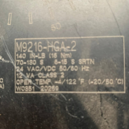 Johnson Controls M9216-HGA-2 Actuator | Used