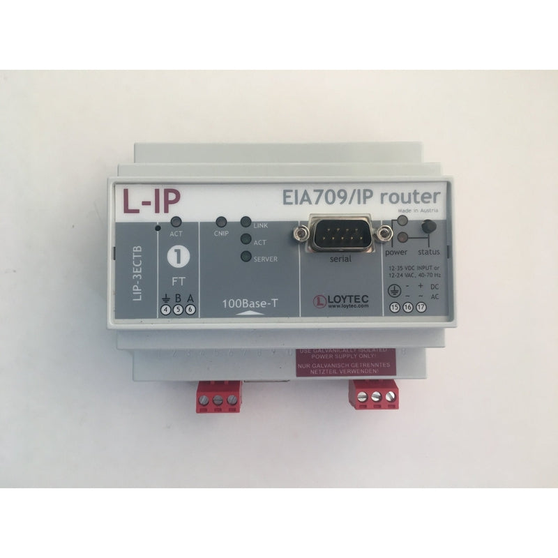 Loytec Router Loytec LIP-3ECTB EIA709/IP Router | Value Controls