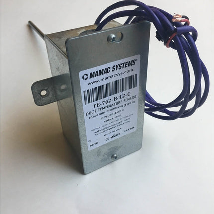 Mamac Systems TE-702-B-12-C Duct Temperature Sensor | Refurbished
