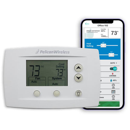 Pelican Wireless TS200 Internet Programmable Thermostat | Refurbished