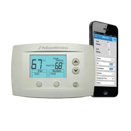 Pelican Wireless TS200 Internet Programmable Thermostat | Refurbished