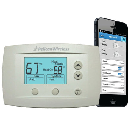Pelican Wireless TS250 CO2 Internet Programmable Thermostat | New