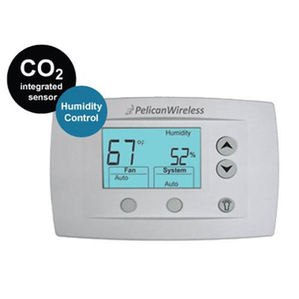 Pelican Wireless TS250H Humidity & CO2 Internet Thermostat | New