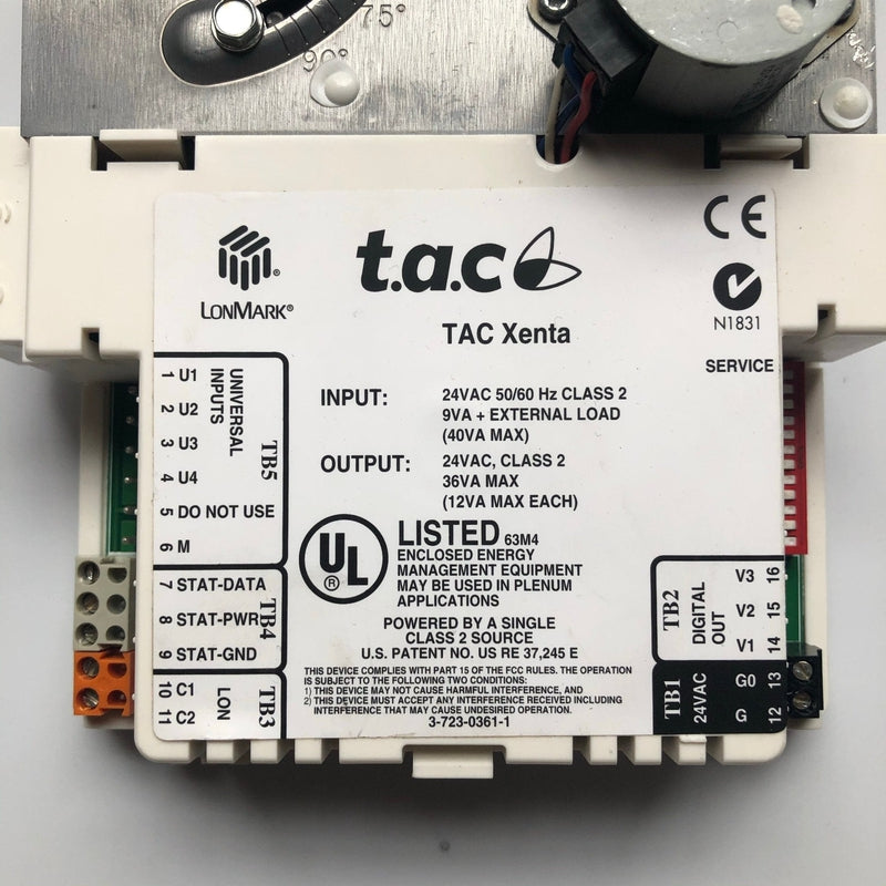 Tac Controller TAC Xenta 102-AX VAV Controller | Value Controls