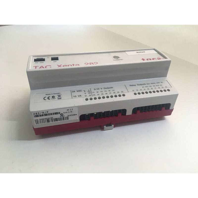 Tac Controller TAC Xenta 282 Programmable Controller | Value Controls