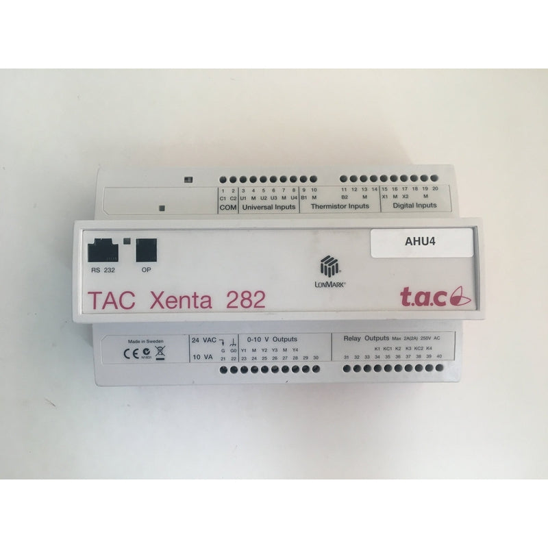 Tac Controller TAC Xenta 282 Programmable Controller | Value Controls