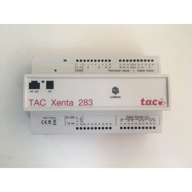 TAC Xenta 283 Programmable Controller | Refurbished