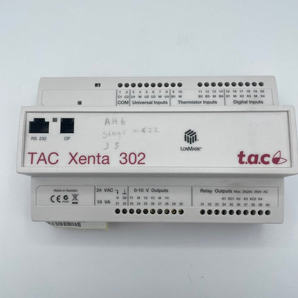 TAC Xenta 302 Schneider Relay Controller | Used
