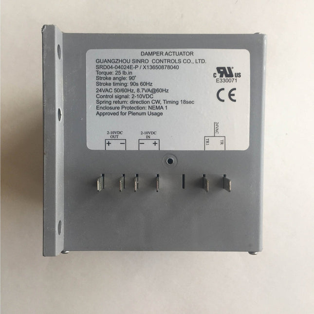 Trane SRD04-0402E-P Damper Actuator X13650878040 | Refurbished